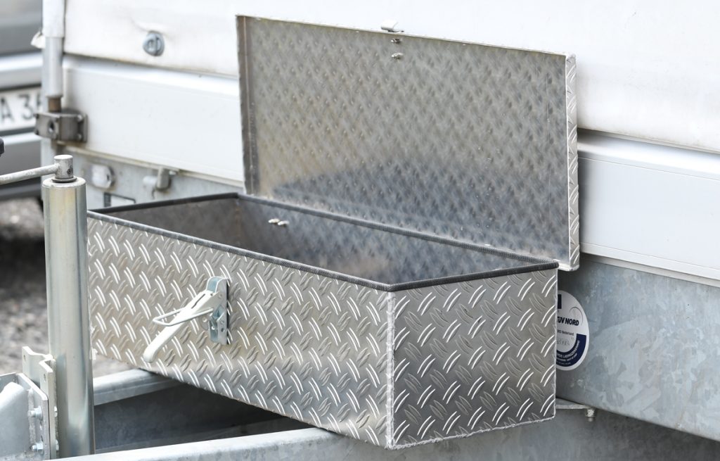 Aluminium Deichselbox für PKW Anhänger